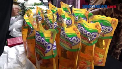 Operasi Pasar Murah Diserbu Warga di Mojokerto