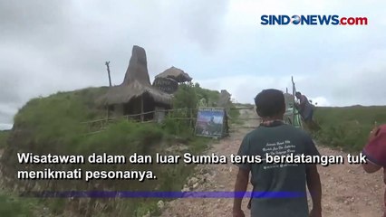 Bentangan Alam Perbukitan Hiliwuku dan Piarakuku yang Eksotis di Sumba Timur