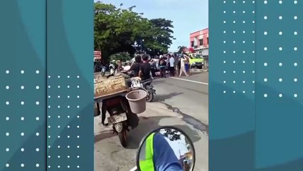 Minibus Terbalik di Makassar, Diduga Sopir Ngantuk