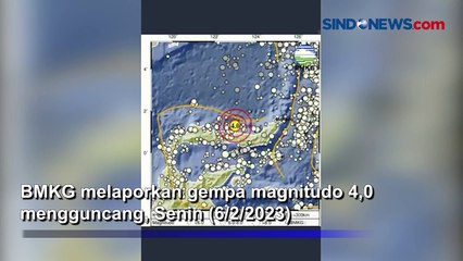 Gempa Magnitudo 4,0 Guncang Bolmut Sulut