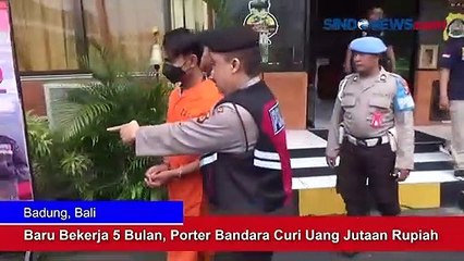 Baru Bekerja 5 Bulan, Porter Bandara Curi Uang Jutaan Rupiah