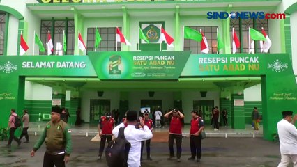 Persiapan Puncak Resepsi Hari Lahir 100 Tahun Nahdlatul Ulama di Sidoarjo