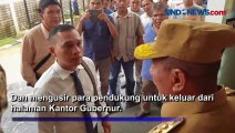 Gubernur Sumut Edy Ngamuk dan Usir Pendukung Bupati Nonaktif Padang Lawas