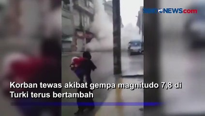 Gempa Turki dan Suriah Magnitudo 7,8, Begini Penampakan Kerusakan Kota