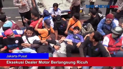 Minta Aset sebagai Jaminan, Eksekusi Dealer Motor Berlangsung Ricuh