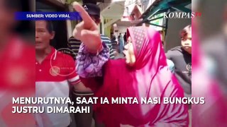 Bukan Korban Kebakaran Depo Pertamina Plumpang, Emak-emak Nangis Tak Dapat Bantuan Nasi!