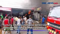 Puntung Rokok Sambar Bensin, Tujuh Ruko Terbakar di Sumatera Barat