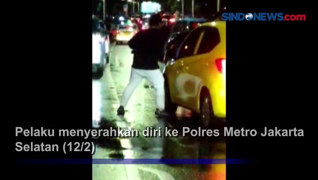 Viral di Media Sosial, Pengendara Fortuner yang Barbar Serahkan Diri ke Polisi