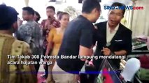Lagi Asyik Main Orgen Tunggal, Pentolan Geng Motor di Lampung Diringkus Polisi