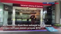 Diperiksa Dugaan Korupsi BTS, Menkominfo Johnny G Plate Tiba di Kejagung