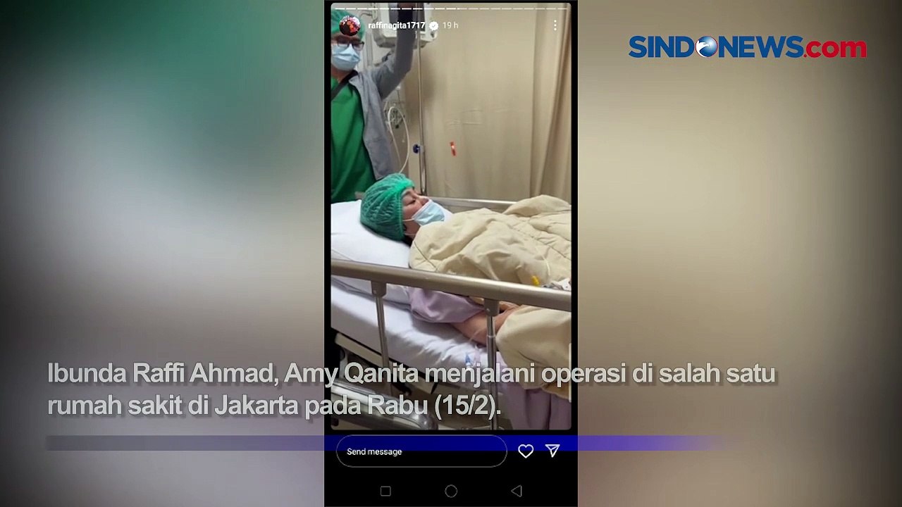 Ibunda Raffi Ahmad Jalani Operasi, Raffi Mohon Doa