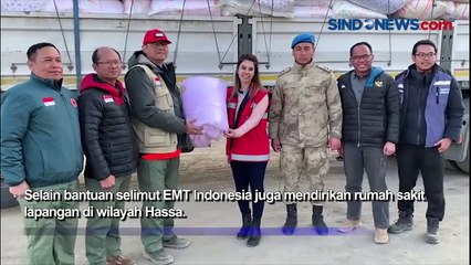 Laporan dari Turki, Indonesia Menyalurkan Bantuan Selimut hingga Dirikan RS Lapangan