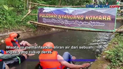 Mencoba Wisata River Tubing  di Pandeglang, Memiliki Aliran Air dari Gunung Pulosari