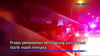 Kebakaran Hanguskan 2 Ruko dan 6 Motor di Mamuju