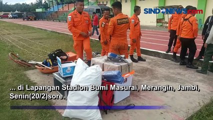 Tim Evakuasi Berikan Pertolongan Pertama kepada Rombongan Helikopter Jatuh Kapolda Jambi