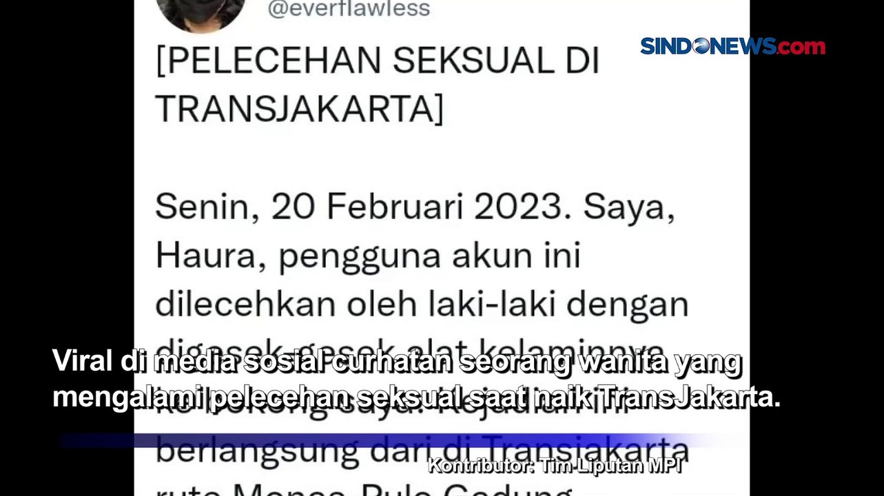 Pelecehan Seksual di TransJakarta Kembali Terjadi, Pelaku Berhasil Kabur