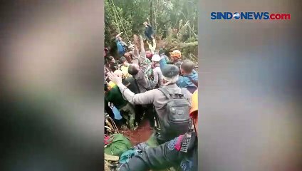 Momen Kapolda Jambi Berhasil Dievakuasi Menggunakan Helikopter
