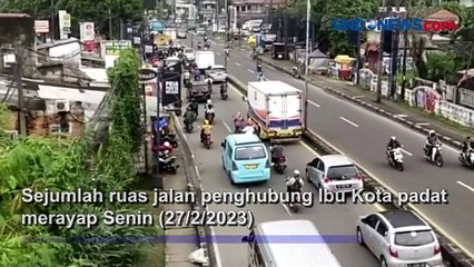 Awal Pekan, Lalin Ciputat Arah Lebak Bulus Padat Merayap