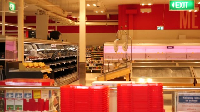 ADF resupplying the Kimberly with fresh produce after being cut off by Victoria River flooding