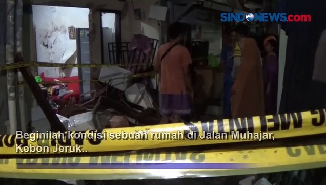 Ledakan Tabung Gas Bocor di Kebon Jeruk, 3 Rumah Rusak