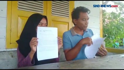 Descargar video: Cari Keadilan, Keluarga Mama Muda di Jambi Kirim Surat ke Presiden