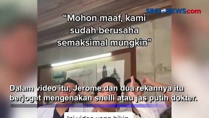 Jerome Polin Minta Maaf, Usai Konten Dokter di TikTok Viral