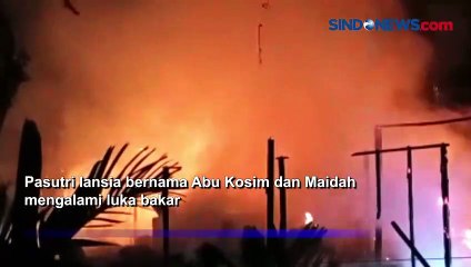 4 Rumah dan 2 Kelas Madrasah Terbakar di Madina, Lansia Luka Bakar