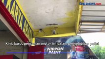 Aksi Pencurian Motor di Bojonegoro Terekam CCTV, Pelaku Rusak Gembok Pagar