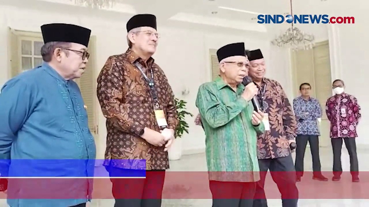 Tanggapi Soal Reshuffle Kabinet, Wapres Ma'ruf: Pak Presiden Belum Bilang Sama Saya