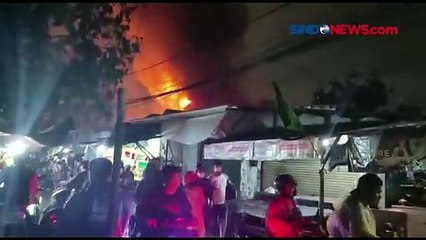 Breaking News! Kebakaran Pipa Pertamina di Koja Jakarta Utara, Api Berkobar Tinggi