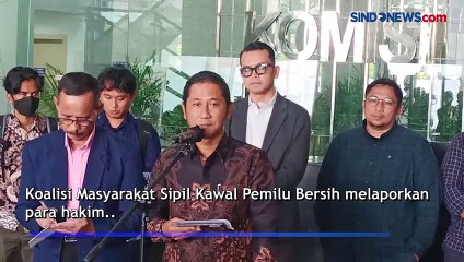 Tải video: Koalisi Masyarakat Sipil Laporkan Hakim PN Jakpus ke KY, Soal Putusan Penundaan Pemilu