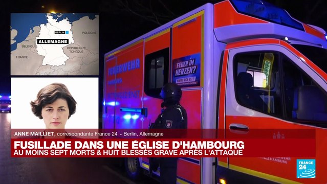 Allemagne - Une fusillade a éclaté cette nuit dans un centre des Témoins de Jéhovah à Hambourg : Plusieurs morts et des blessés selon les premiers bilans