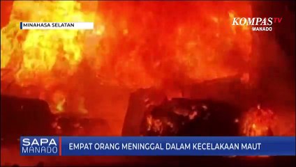 Empat Orang Meninggal Dalam Kecelakaan Maut