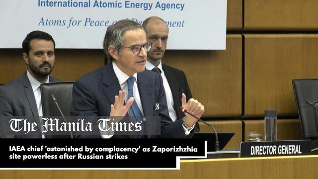 IAEA chief 'astonished by complacency' as Zaporizhzhia site powerless after Russian strikes