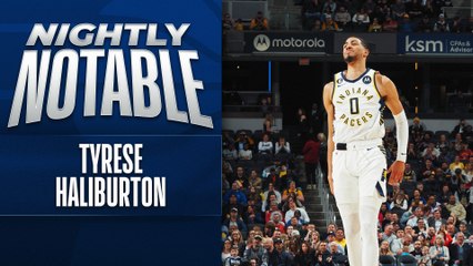 Nightly Notable: Tyrese Haliburton | March 9