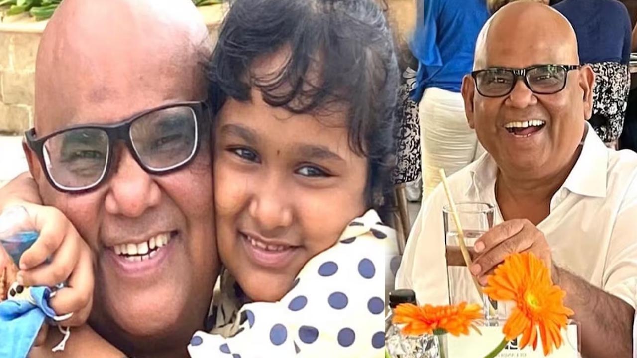 Satish Kaushik के जाने के बाद अकेली हुई बेटी वंशिका, Share की थ्रोबैक Photo, बॉन्ड देख fans इमोशनल