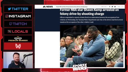 Former NBA Star Shawn Kemp ARRESTED After Drive By Shooting Altercation