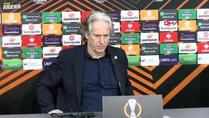 Jorge Jesus: İlk yarıda Sevilla'nın bir pozisyonu dahi yoktu