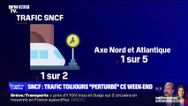 Grèves: un TGV sur deux circulera ce week-end