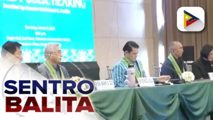 Public hearing para sa panukalang Cha-cha, isinagawa sa Baguio City