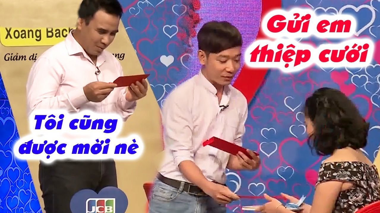 CHUẨN BỊ SẮN THIỆP CƯỚI, trai tân hỏi cưới bạn gái ngay trên sân khấu khiến MC Quyền Linh Bất ngờ