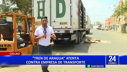 Presunto extorsionador del 'Tren de Aragua' deja amenaza y dispara contra camión en el Callao