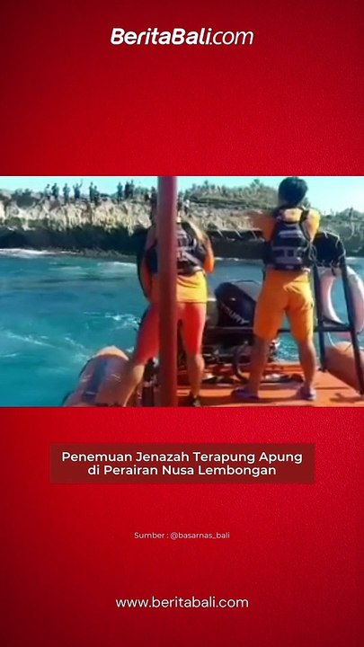 Penemuan Jenazah Terapung Apung di Perairan Nusa Lembongan