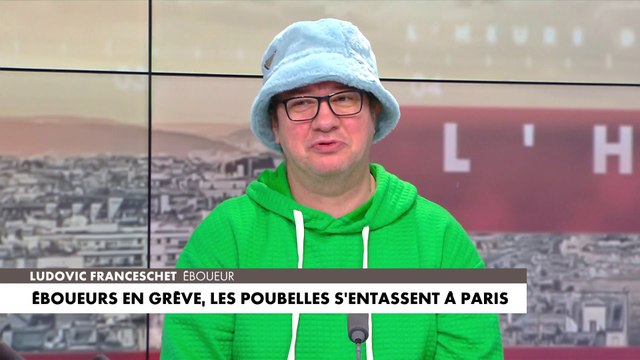 Ludovic Franceschet : «Avec la réforme des retraites, je partirai à 70 ans. Je ne sais pas comment je vais faire avec le sac et mon balai et ma pince. Il faut savoir que le métier d'éboueur est pénible»