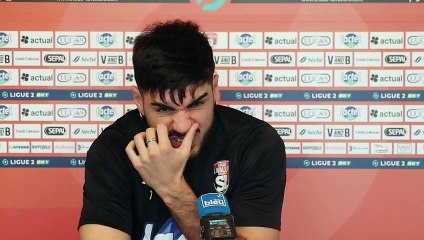 Conférence de presse de notre défenseur, Bryan Goncalves