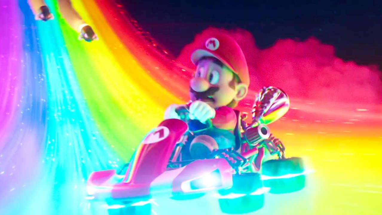 Super Mario Bros. Film: Der finale Trailer lässt ein Mario-Kart-Rennen maximal eskalieren