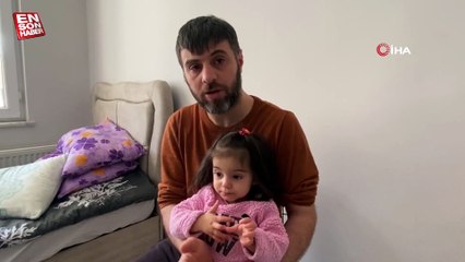 Hatay'da hem ikiz çocuklarını hem de eşini kaybetti