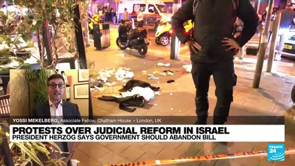 'It's a judicial coup trying to change the very basic fundamental pillars of Israel democracy'