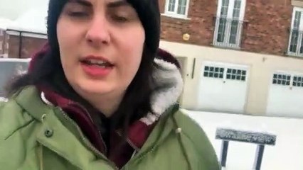 Snow walks in Yorkshire:  Laura Reid ventures out in Barnsley, South Yorkshire