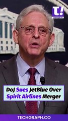 Justice Department sues JetBlue over Spirit buyout - TG Shots